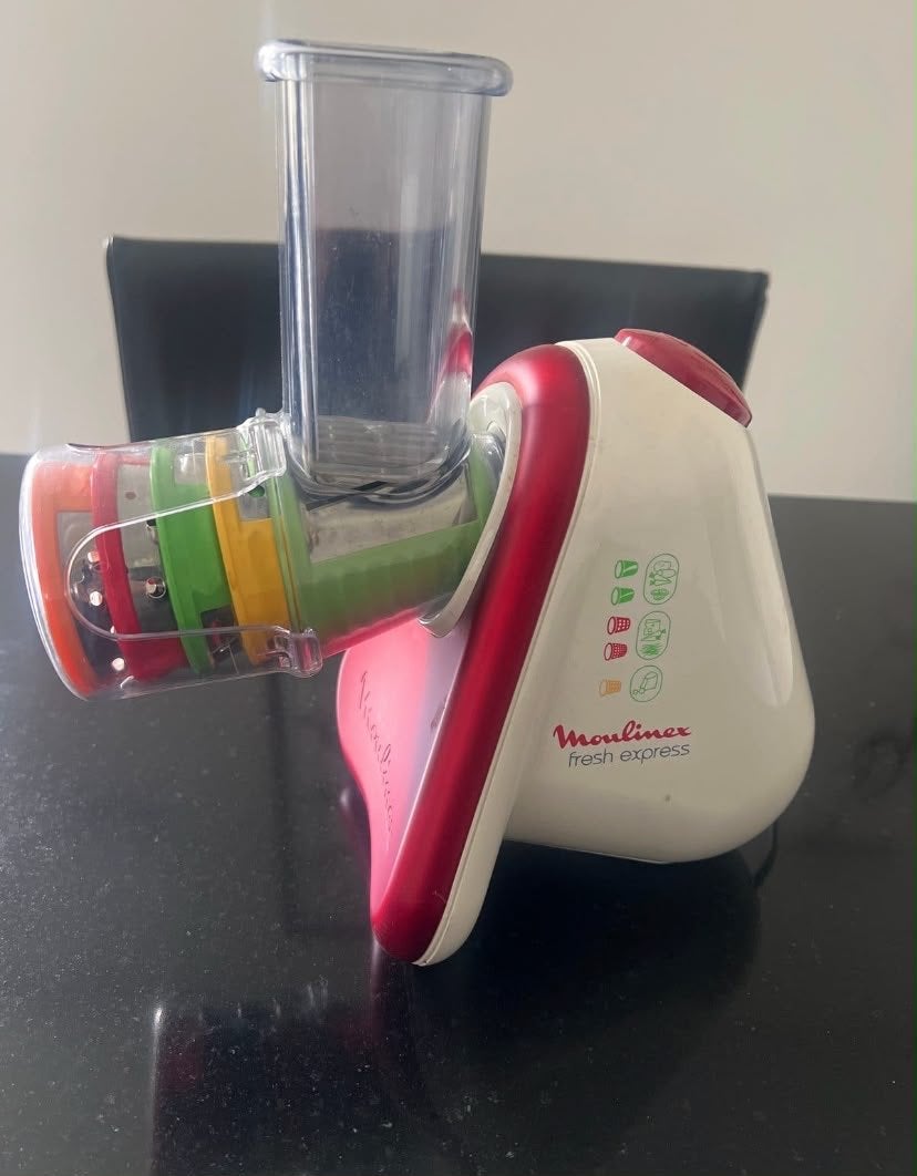 Moulinex Fresh Express Hakmolen/Rasp - Zo goed als nieuw, Minder dan 1 liter, Ophalen, Zo goed als nieuw, 1 snelheid