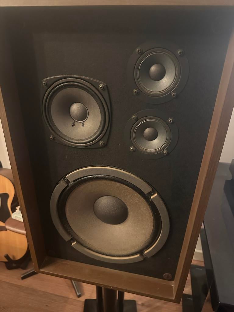 Kenwood KL-4040, Gebruikt, 60 tot 120 watt, Front, Rear of Stereo speakers, Ophalen