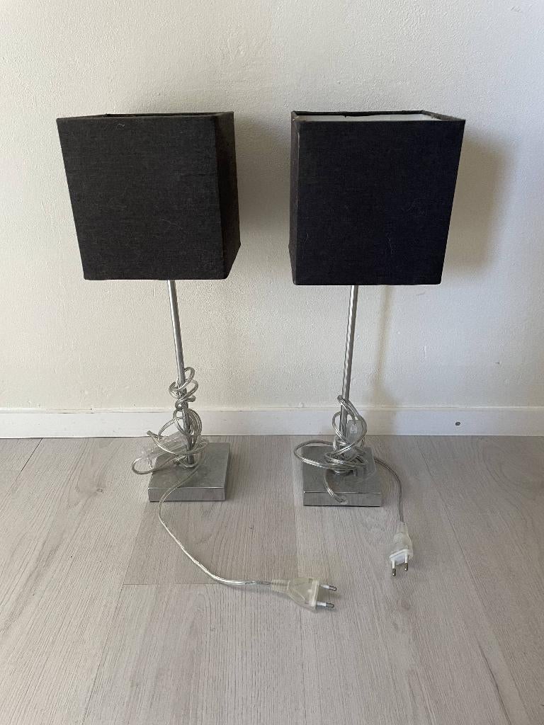 tafel lampen, Ophalen, Stof, Minder dan 50 cm