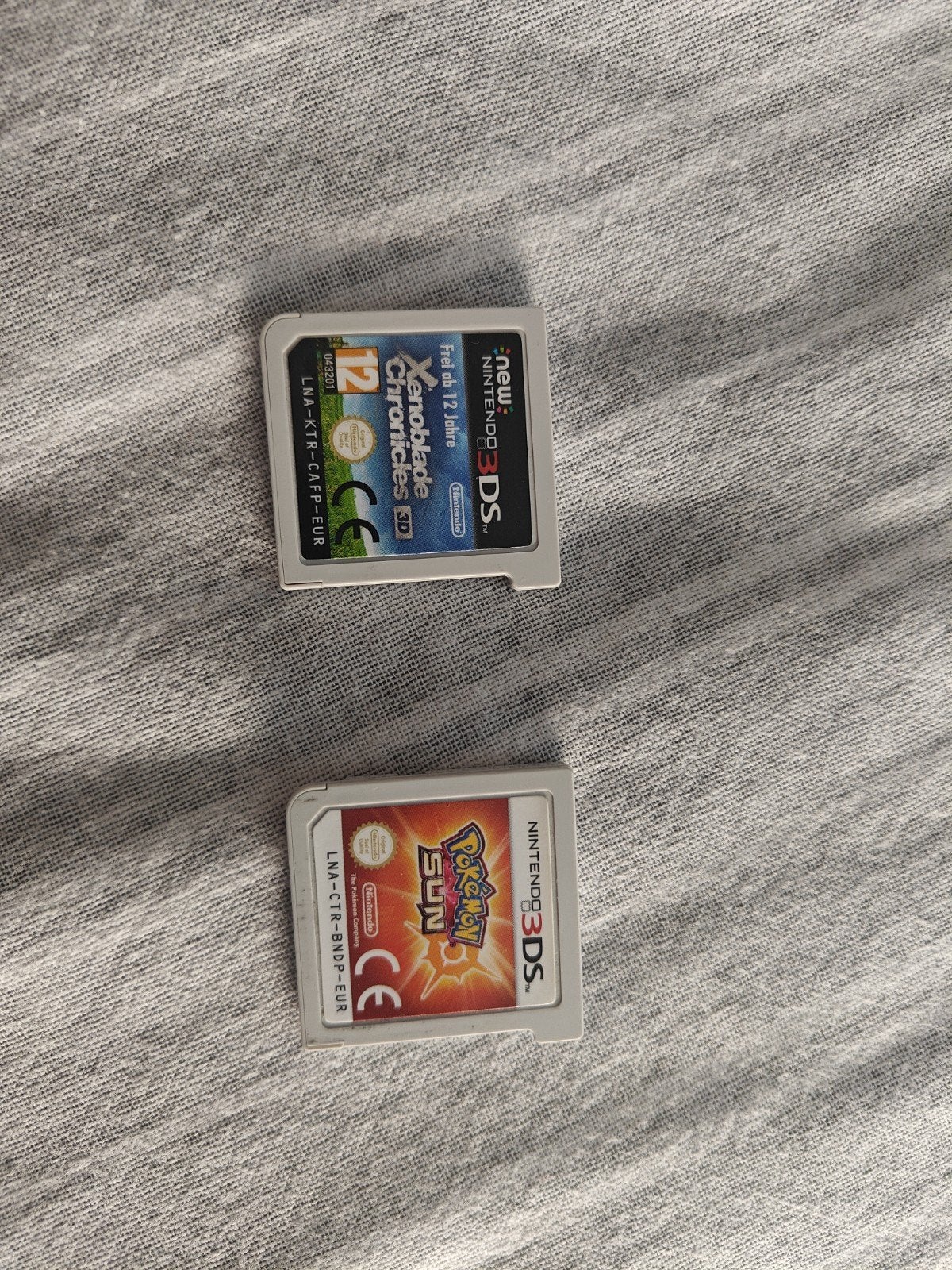 Xenoblade Chronicles & Pokémon Sun (losse cartr, Ophalen of Verzenden