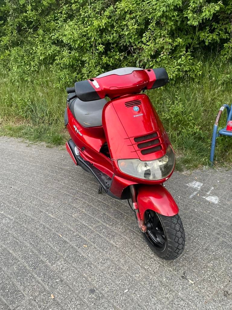 Piaggio skipper lx 125cc duitse papieren, Fietsen en Brommers, Scooters | Piaggio, Zo goed als nieuw, Overige modellen, Tweetakt