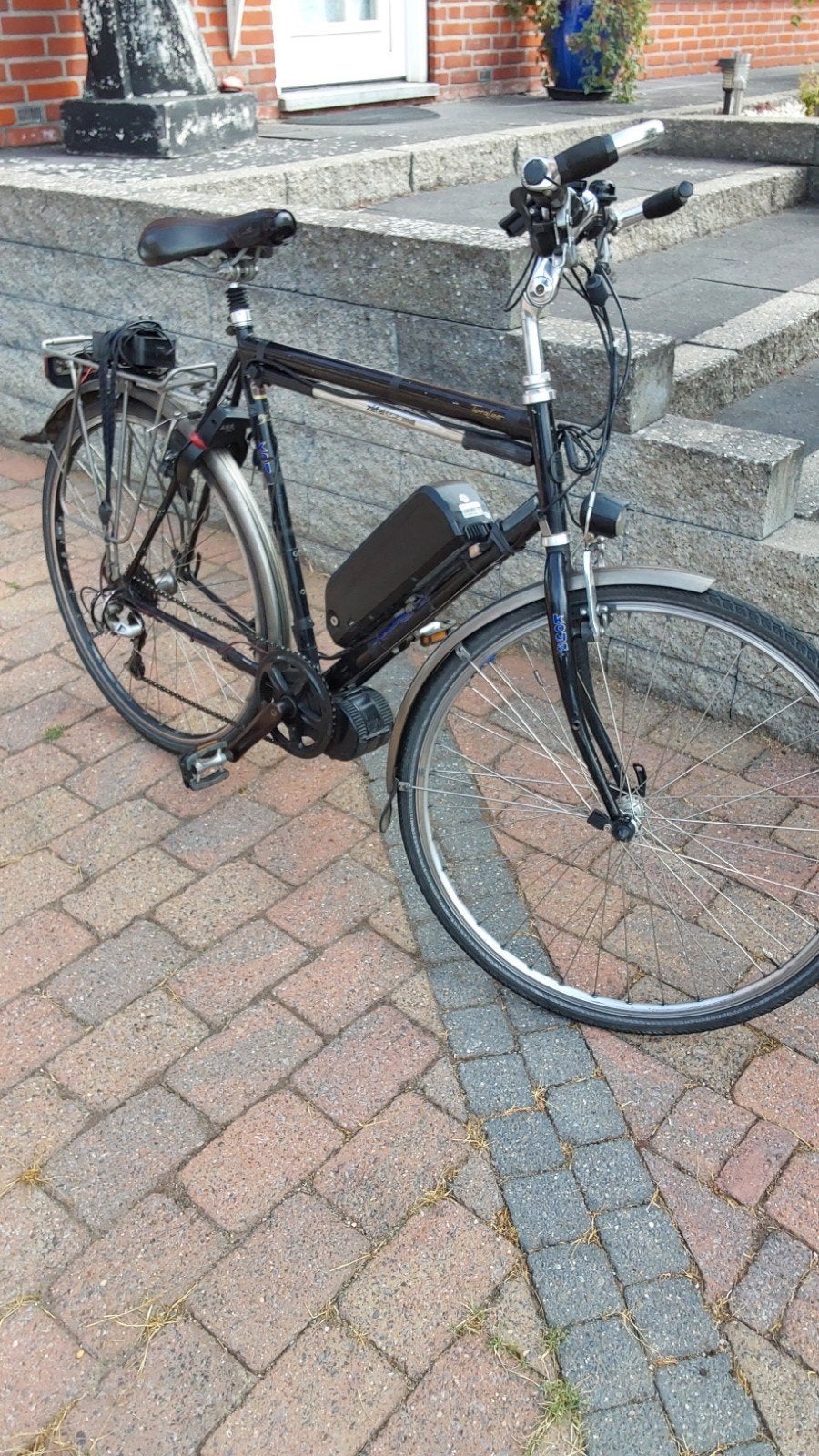 Koga Miyata Terra elektrische herenfiets 61cm, Fietsen en Brommers, Elektrische fietsen, 59 cm of meer, Ophalen, Gebruikt, Overige merken