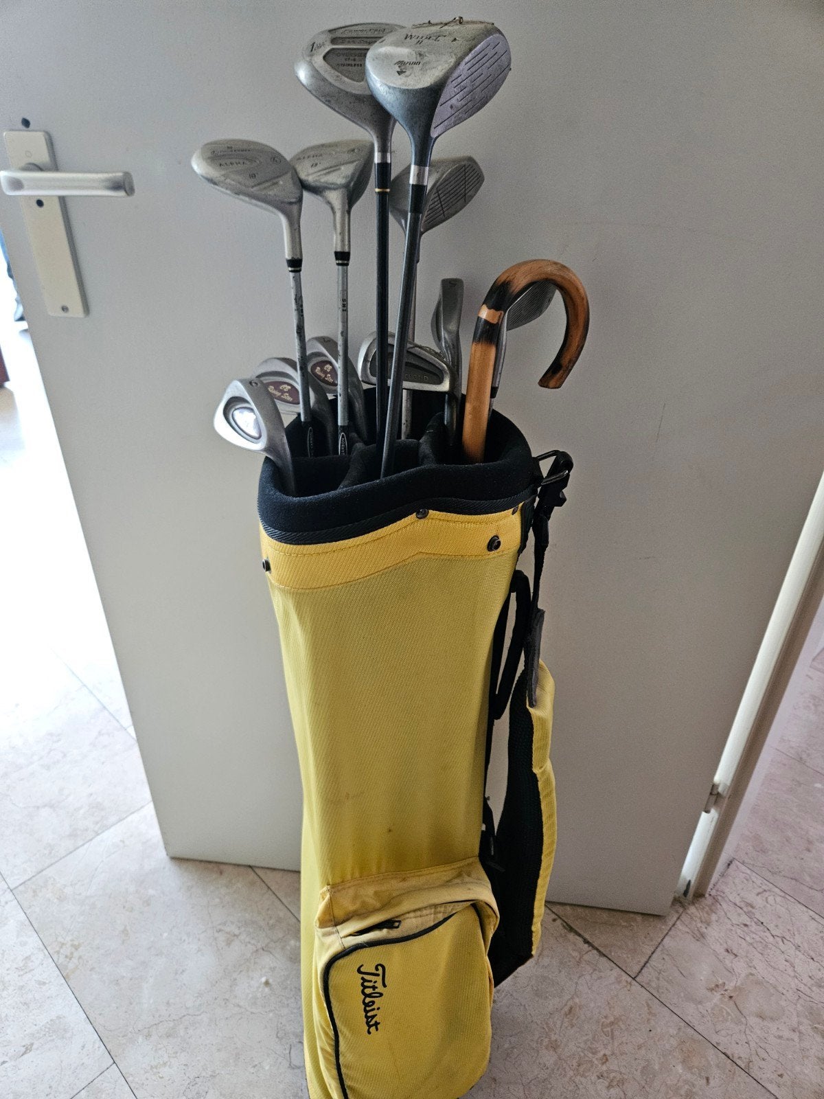 golftas met clubs, Ophalen of Verzenden, Gebruikt, Set, Overige merken