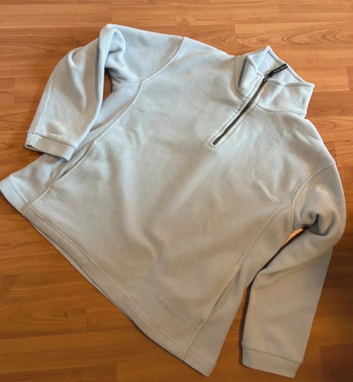 Human Nature fleece trui lichtblauw maat M, Ophalen of Verzenden, Zo goed als nieuw, Maat 38/40 (M), Blauw