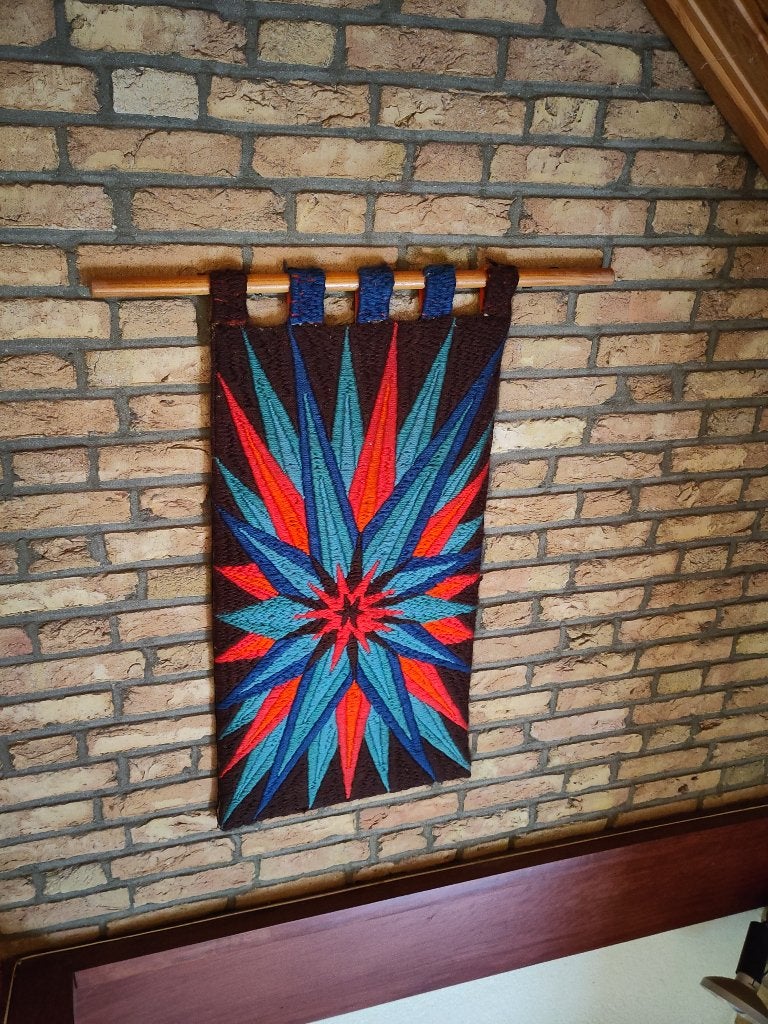 Wandkleed met ster, Ophalen, Gebruikt, Decoratieobject, Handgemaakt