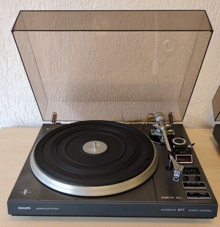 Platenspeler Philips 977 refurbished, Ophalen, Philips, Automatisch, Refurbished