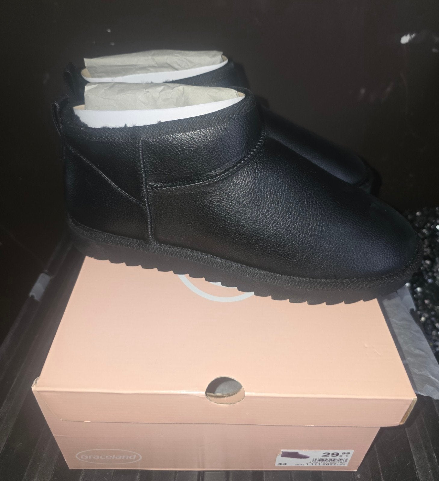 graceland dames enkel boots Maat 43, Ophalen, Zwart, Lage of Enkellaarzen, Nieuw