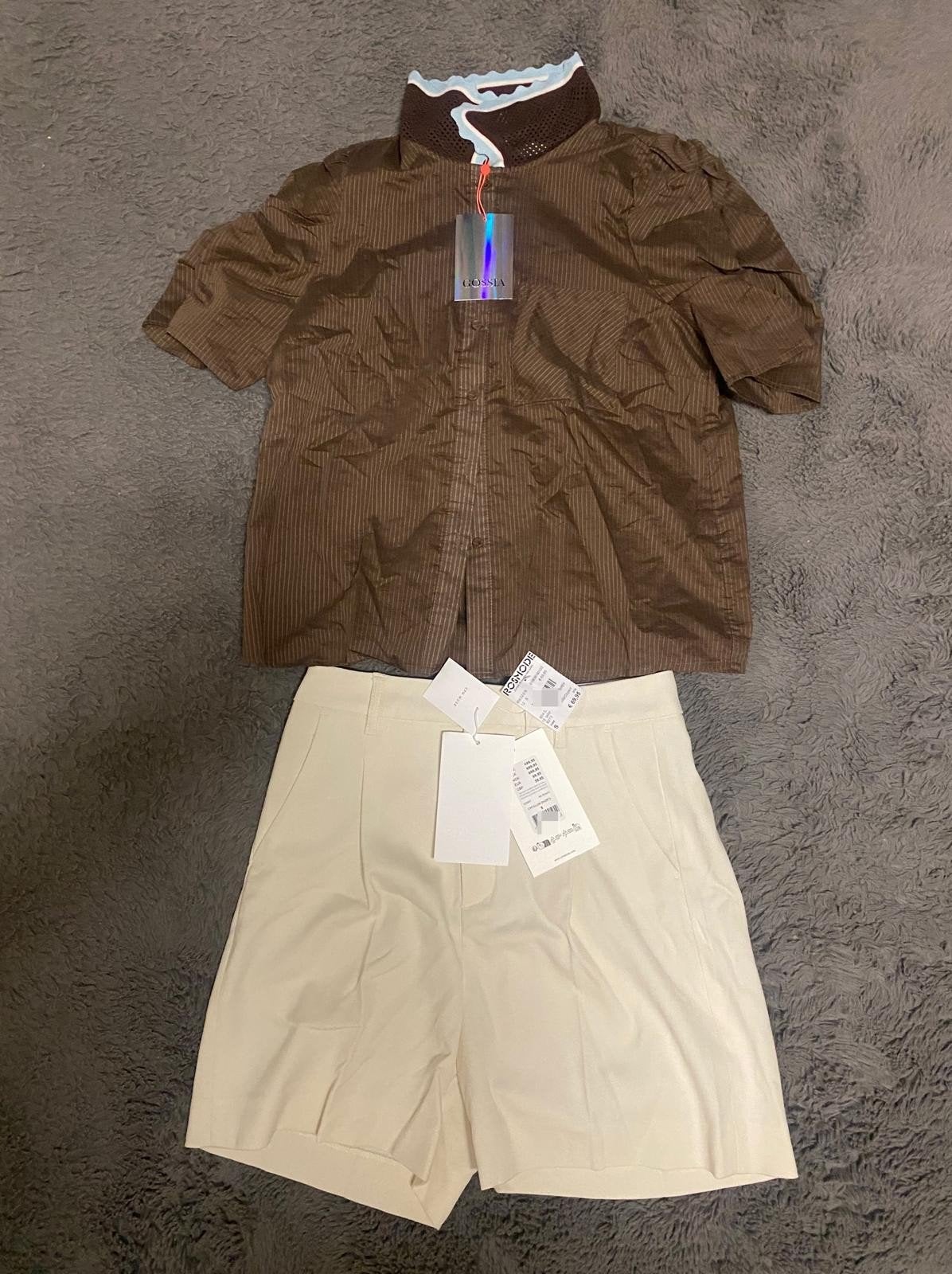 Copenhagen Muse shorts en Gossia blouse maat S, Copenhagen Muse & Gossia, Nieuw, Ophalen of Verzenden, Maat 36 (S)