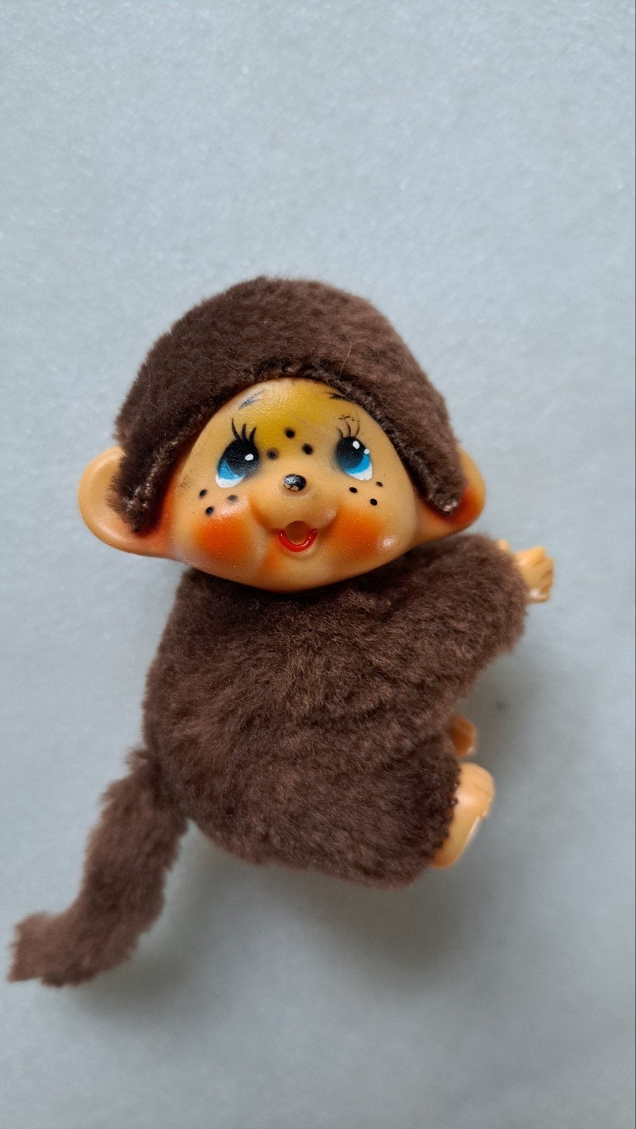 Vintage knijppoppetje/knijpbeest Monchhichi, Ophalen of Verzenden, Overige typen