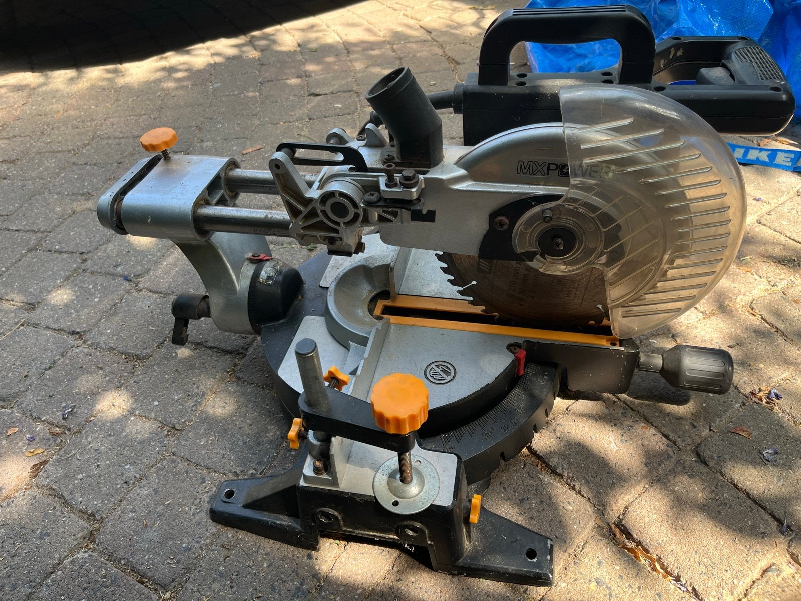 MX Power Radiaal Afkortzaag 1600W - Gebruikt, Ophalen, Gebruikt, 70 mm of meer, Afkortzaag