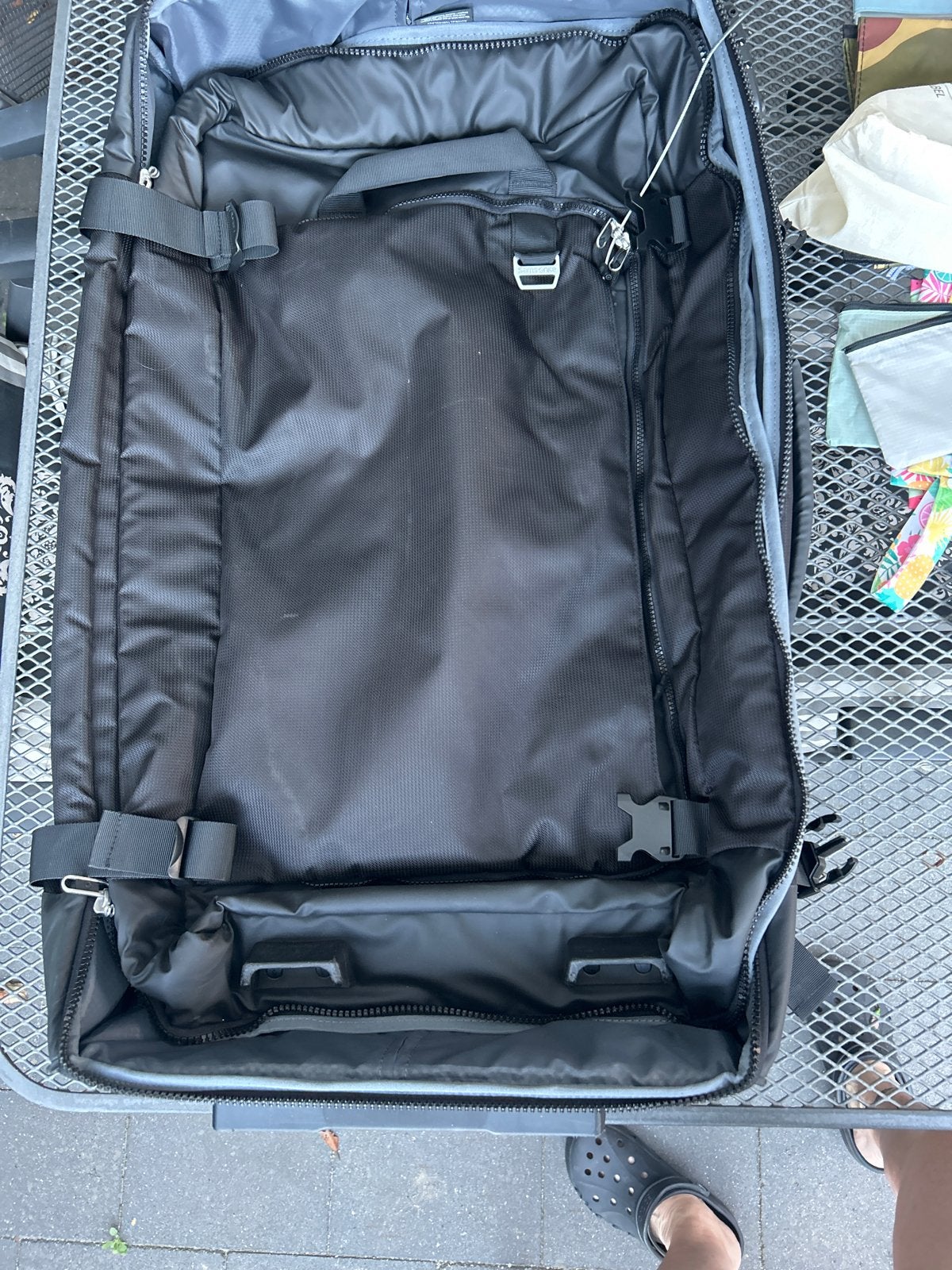 Samsonite Midtown Duffle L met 2 wielen - 103L, Wieltjes, 30 cm of meer, Zwart, Ophalen of Verzenden