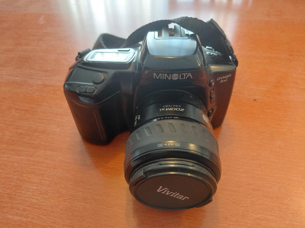 Minolta Dynax 5xi spiegelreflex camera, Audio, Tv en Foto, Fotocamera's Analoog, Ophalen of Verzenden, Gebruikt, Spiegelreflex