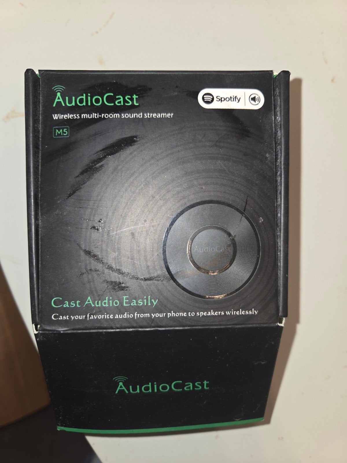AudioCast M5 Draadloze Multi-Room Sound Streamer, Audio, Tv en Foto, Mediaspelers, Ophalen of Verzenden