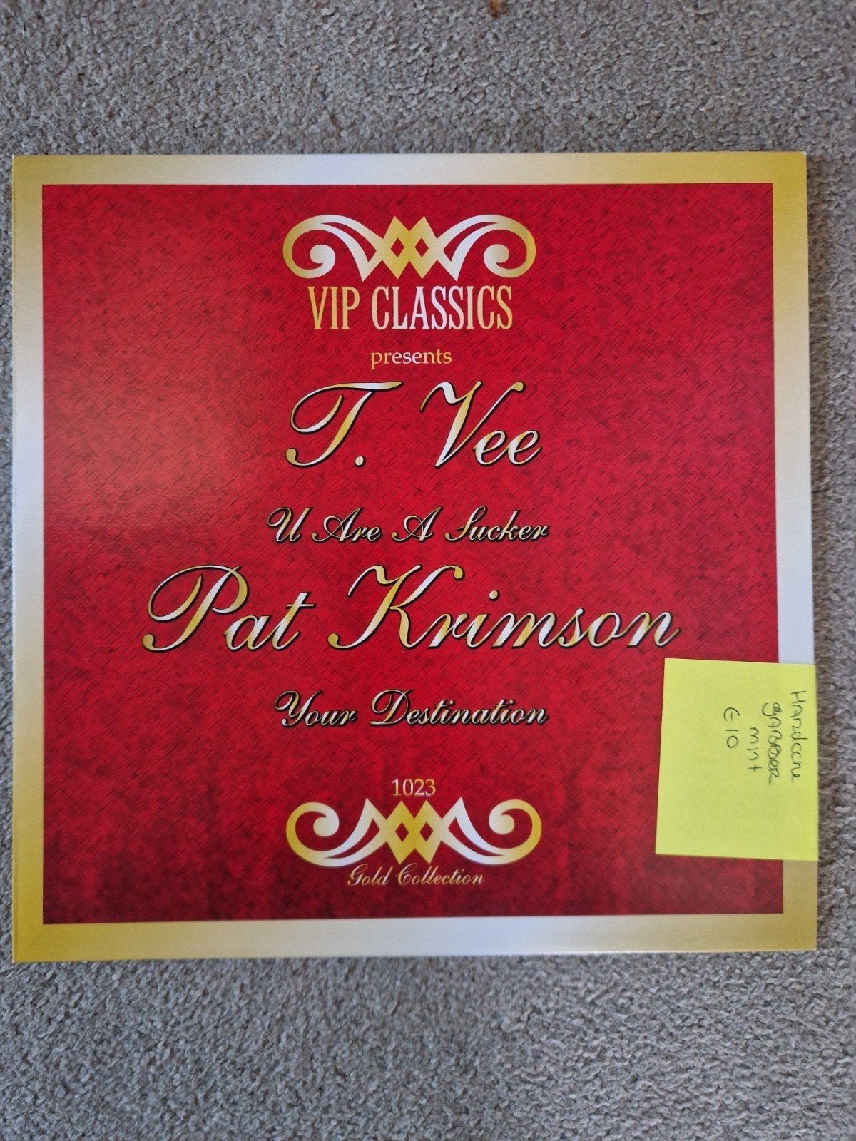 VIP Classics - T. Vee & Pat Krimson (Hardcore Gabber), Cd's en Dvd's, Ophalen, Nieuw in verpakking, 12 inch, Hardcore