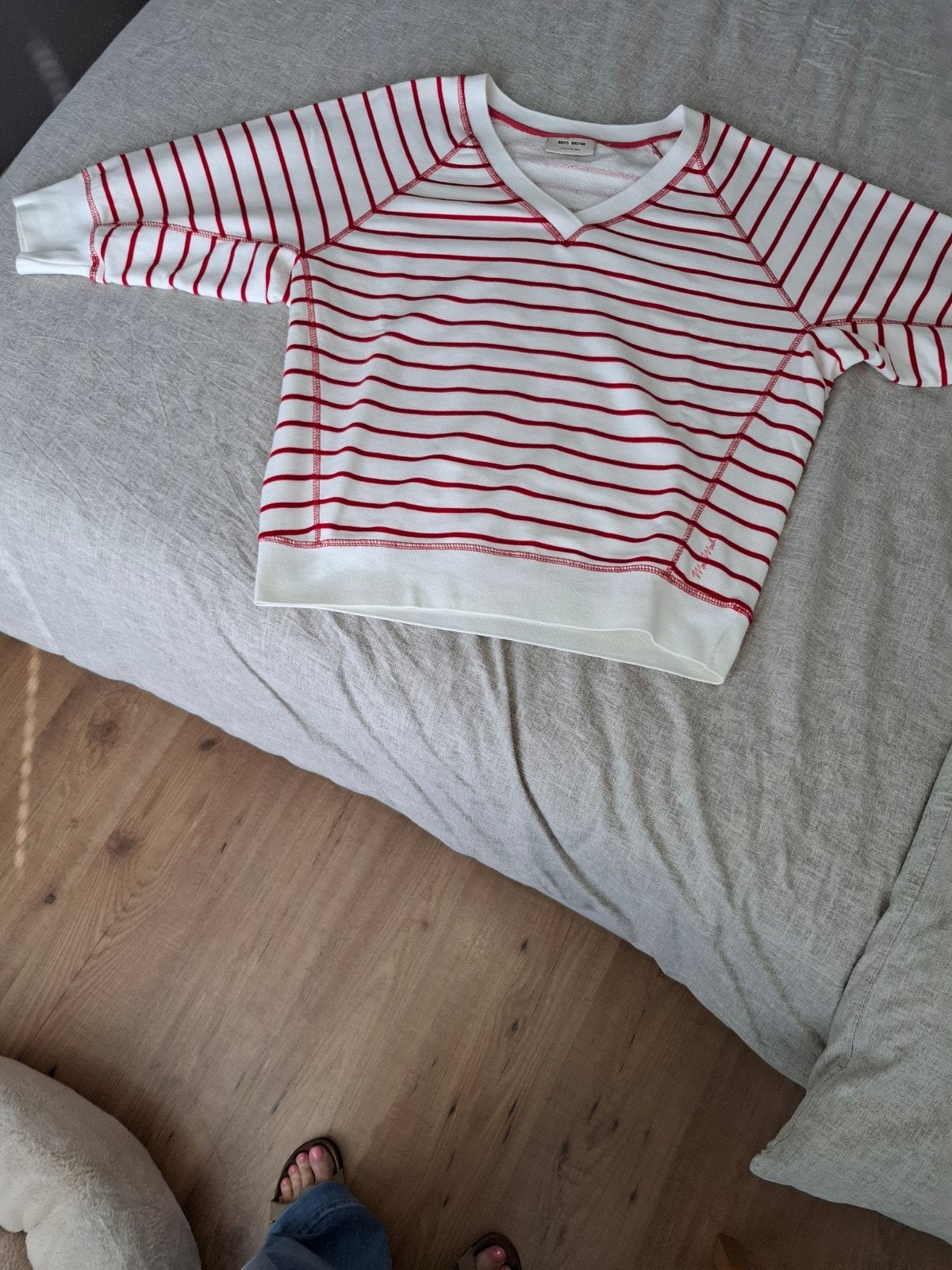 Mos Mosh gestreepte trui maat XS, Kleding | Dames, Mos Mosh, Wit, Ophalen of Verzenden, Zo goed als nieuw