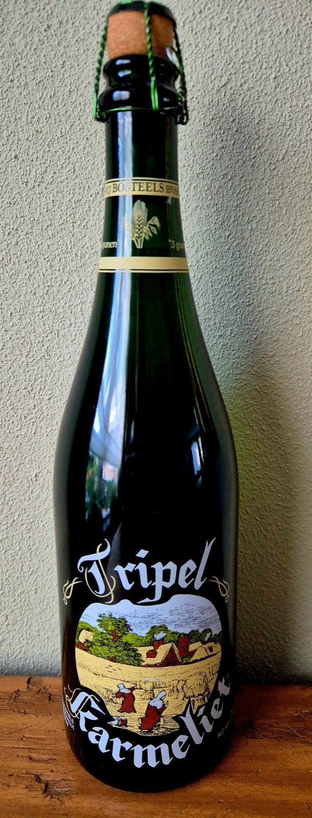 2 flessen 0,75 cl Tripel Karmeliet 8,4% België proeven!, Verzamelen, Ophalen of Verzenden, Zo goed als nieuw, Flesje(s), Overige merken