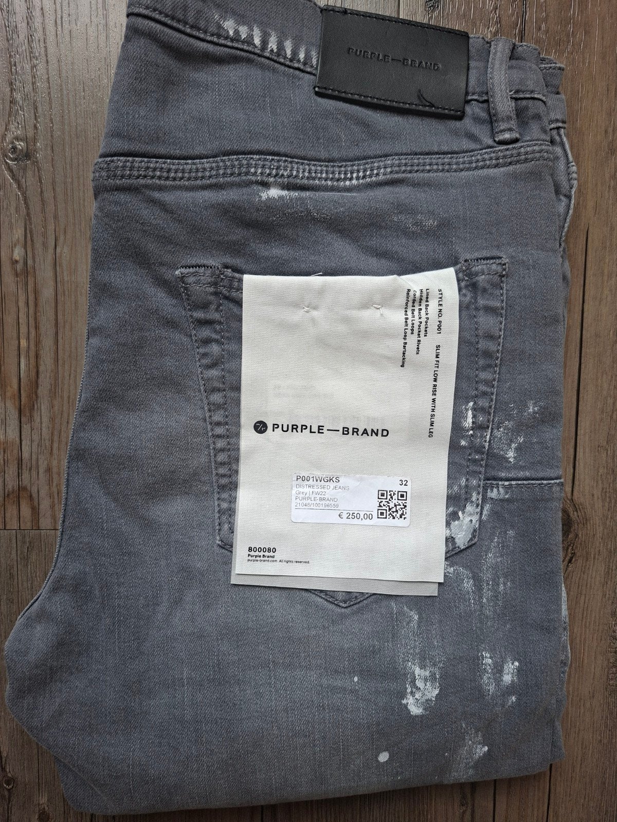PURPLE-BRAND slimfit jeans W32 L32, PURPLE-BRAND, Nieuw, W32 (confectie 46) of kleiner, Ophalen of Verzenden