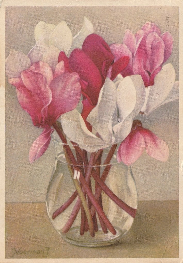 VOOR HET KIND TEKN J VOERMAN JAREN 50 MOOIE KAART KO65, Verzamelen, Ansichtkaarten | Themakaarten, Ophalen of Verzenden, 1940 tot 1960