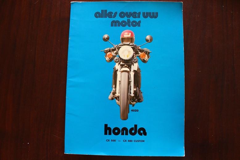 alles over uw motor Honda CX500 CX 500 Custom, Motoren, Ophalen of Verzenden, Honda