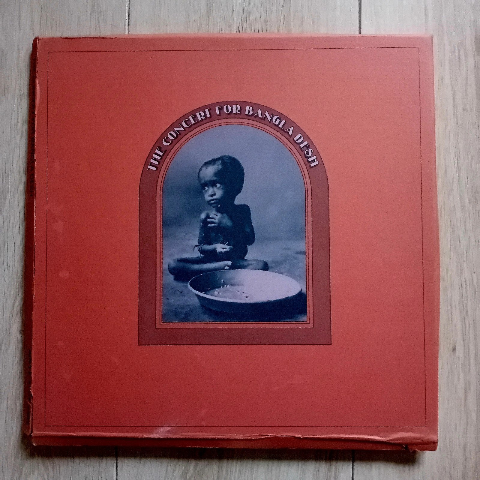 Concert for Bangla Desh 3 lp vinyl rock folk country, Ophalen of Verzenden, Gebruikt, Folk, LP