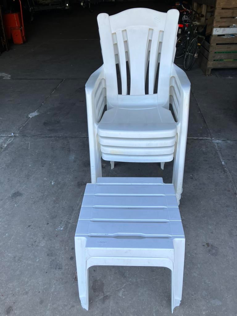 Tuinstoelen Sieger, Ophalen, Zo goed als nieuw, Kunststof