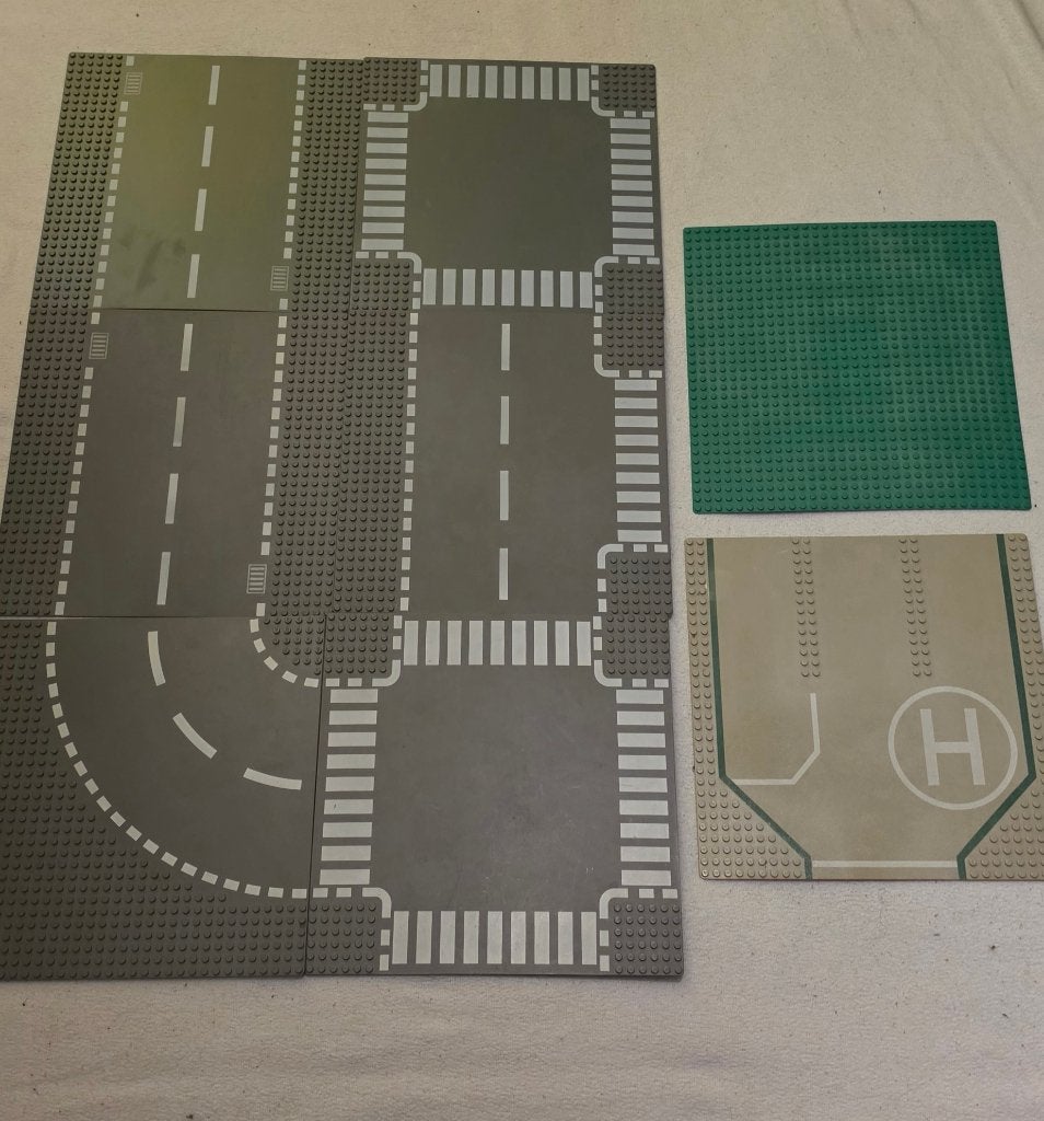 Lego Wegplaten 7280, 11023, 60236, 60237, City, Lego, Ophalen of Verzenden, Zo goed als nieuw
