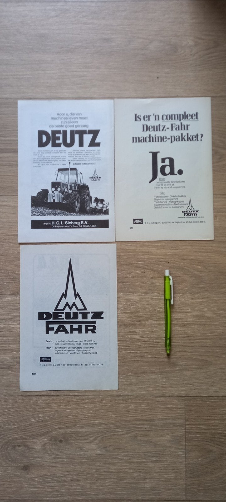R: D1 : Deutz advertenties., Ophalen of Verzenden, 1920 tot 1940, Tijdschrift
