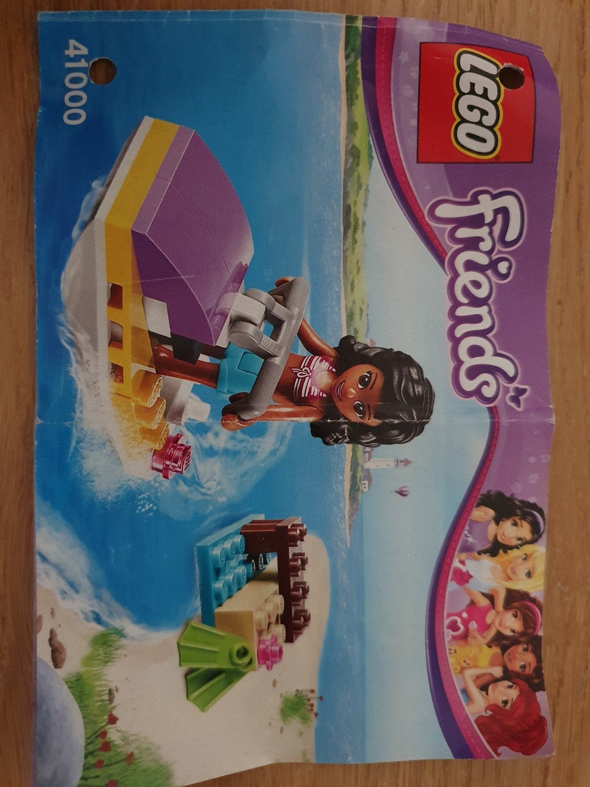 Lego Friends Waterscooter met minipoppetje, Ophalen of Verzenden