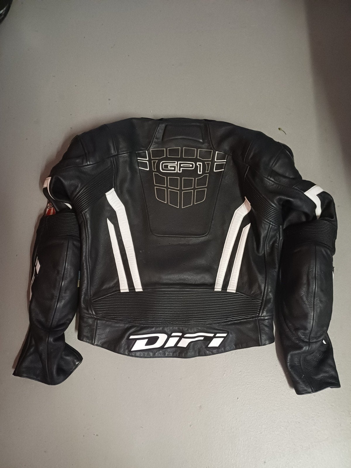 Difi leren motorjas, Motoren, Ophalen, Tweedehands, Jas | leer
