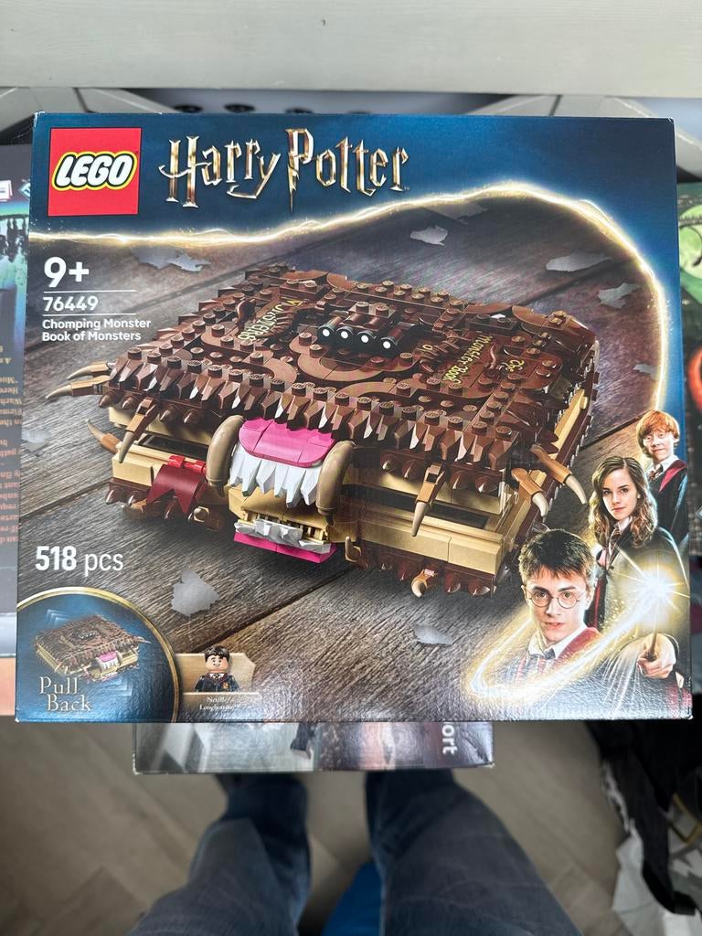 LEGO Harry Potter 76449 Chomping Monster Book of Monsters, Ophalen of Verzenden, Nieuw, Overige merken