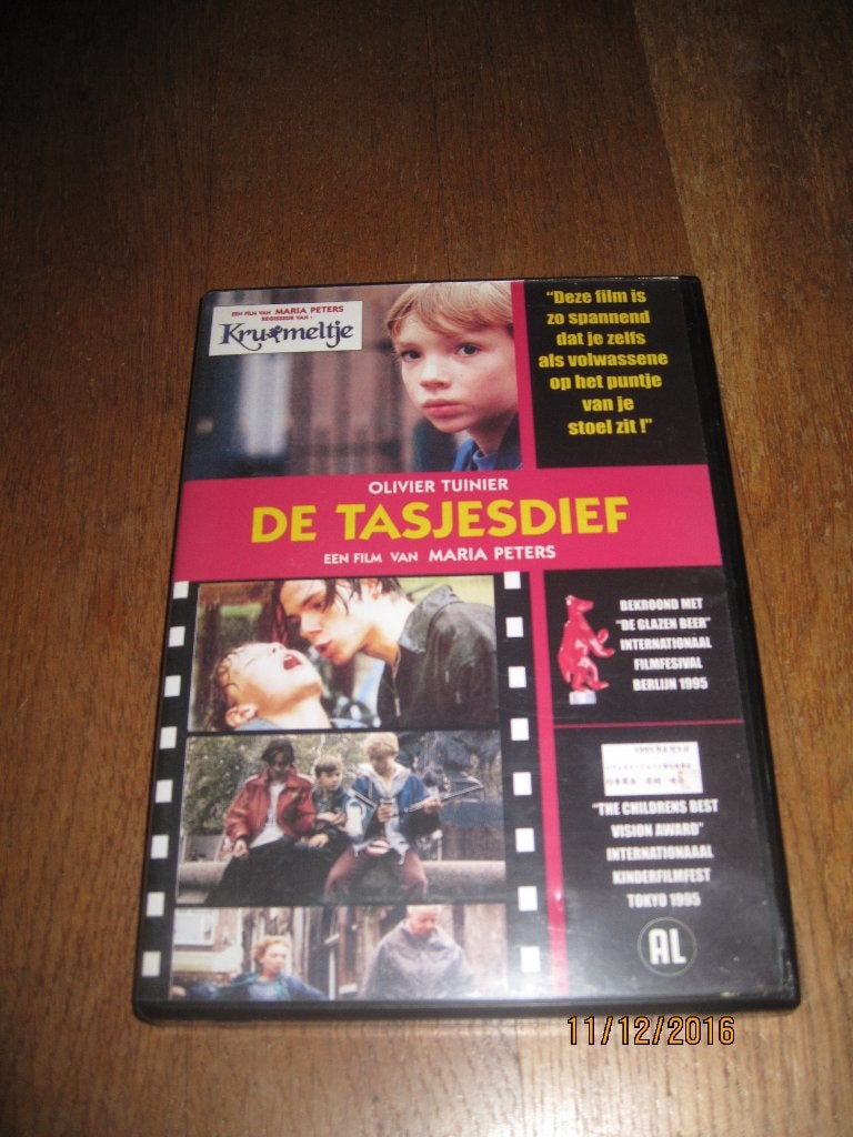 Dvd: Film De Tasjesdief, Cd's en Dvd's, Avontuur, Gebruikt, Alle leeftijden, Nederlands