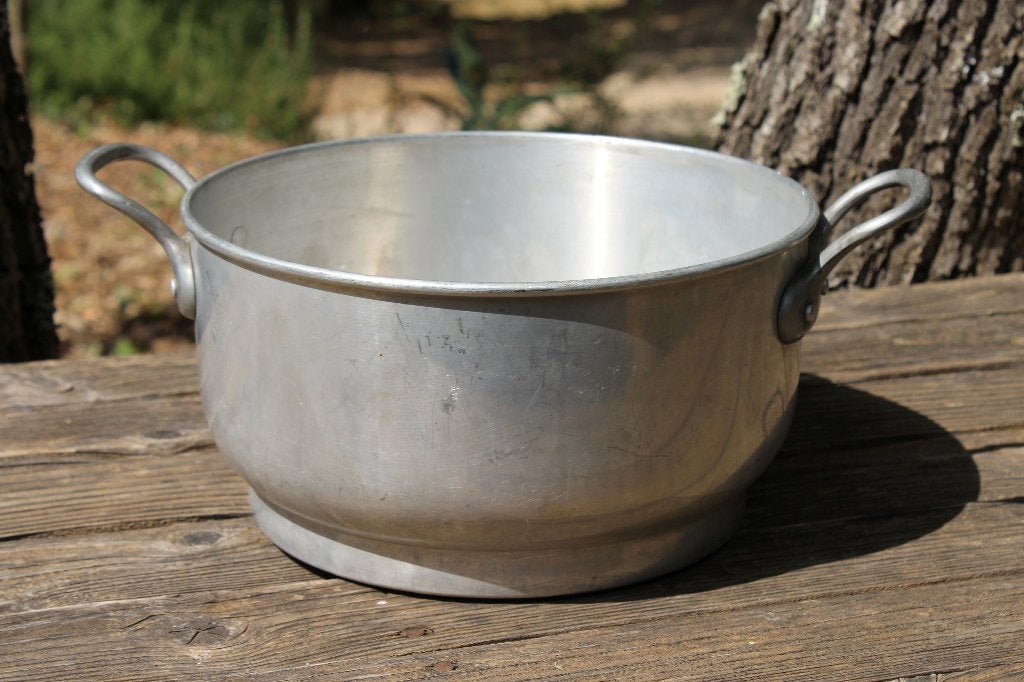 Brocante - Grote oude vergiet!, Overige typen, Ophalen of Verzenden, Gebruikt, Metaal