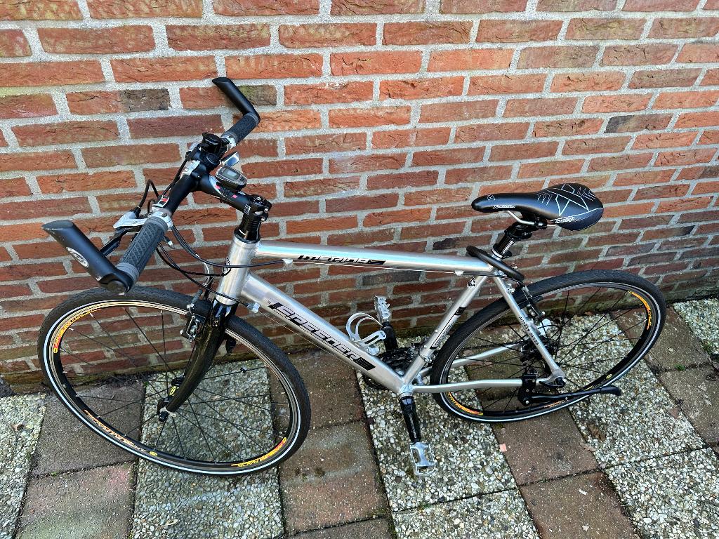 Merida T5 fitness Serie hybride fiets, 28 inch, 57 tot 61 cm, Meer dan 20 versnellingen, Ophalen