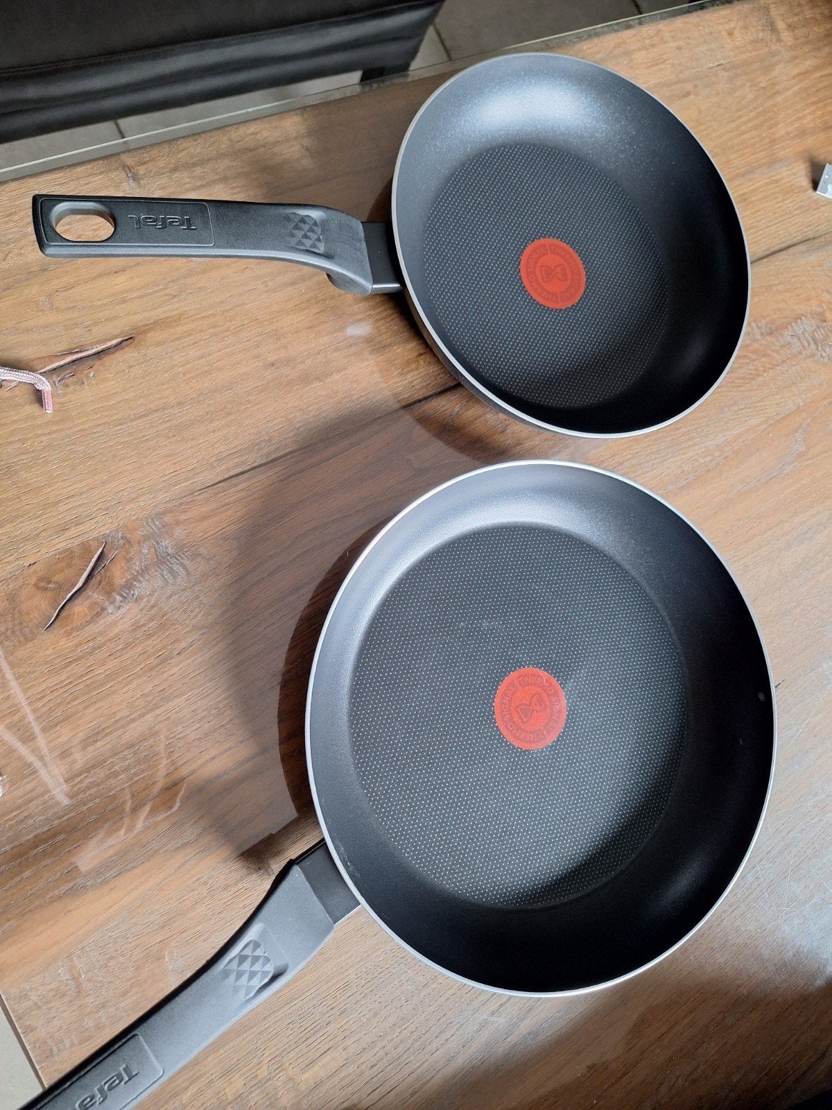 Tefal koekenpannen set - 2 stuks, Tefal, Antiaanbaklaag, Pannenset, Ophalen of Verzenden