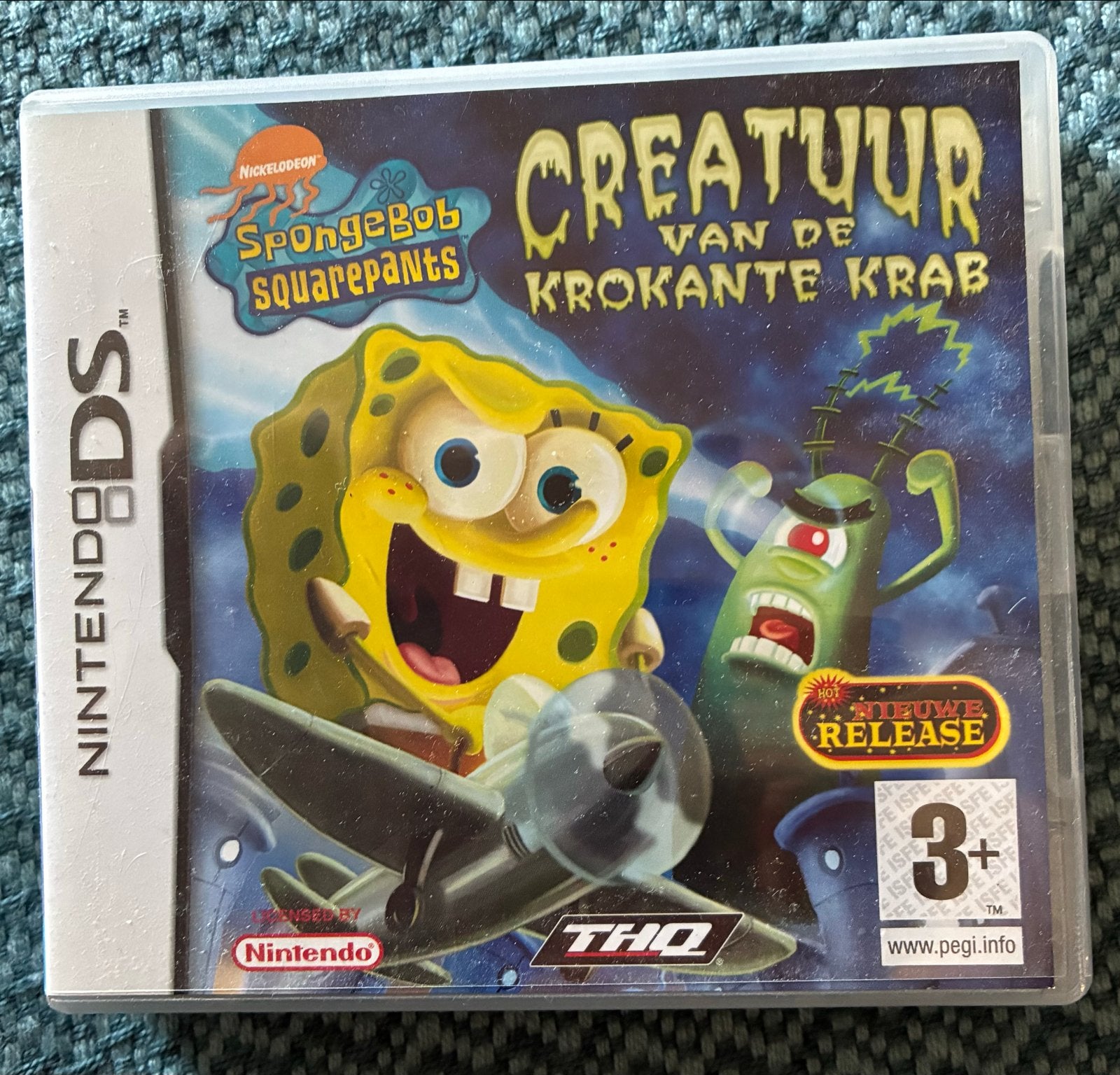 SpongeBob SquarePants: Creatuur van de Krokante Krab DS, Avontuur en Actie, Gebruikt, 1 speler, Ophalen of Verzenden