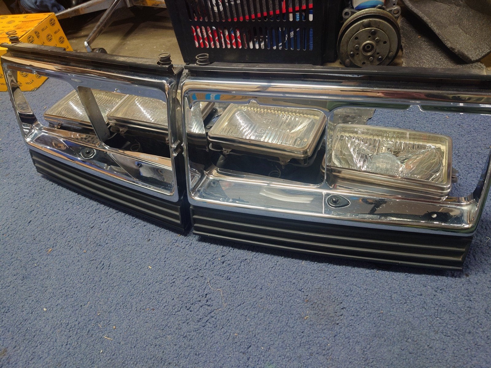 Volvo 242 GTX /USA koplampen! 240, 244, 245, 262, 264, 265, Ophalen, Gebruikt, Volvo