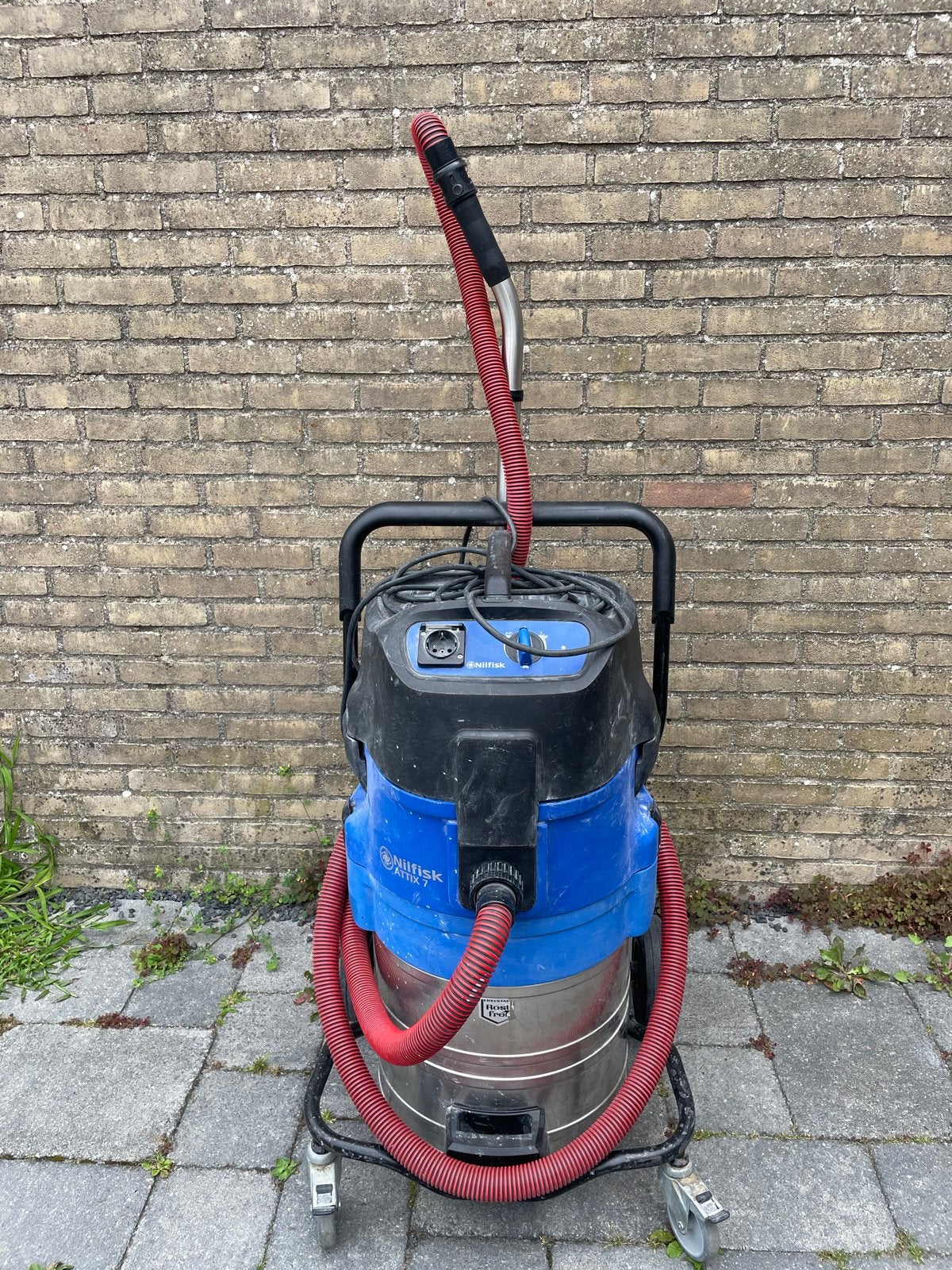 Nilfisk ATTIX 761-21 XC Industriële Stof-/Waterzuiger 70L, Ophalen, Gebruikt