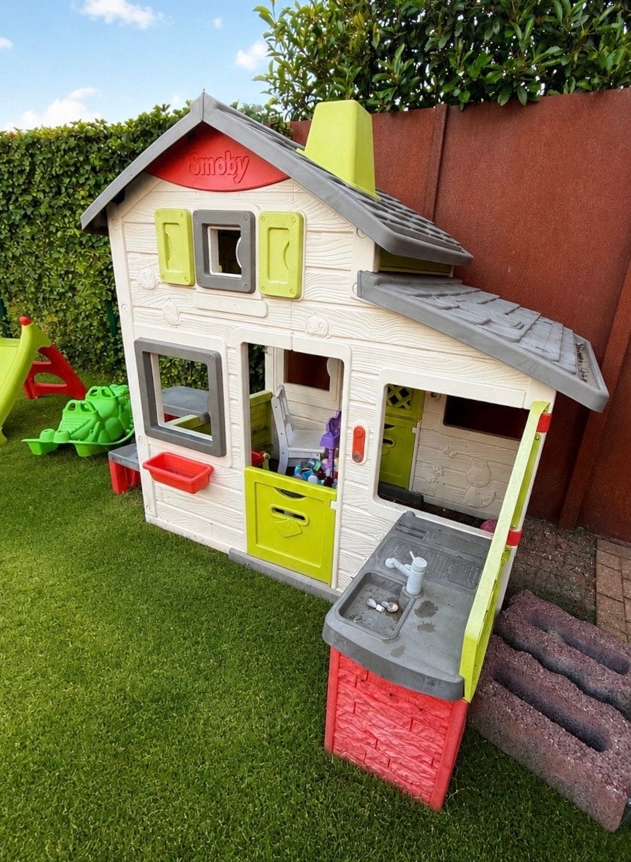 Smoby Neo Friends Speelhuis met Keuken en picknicktafel, Ophalen, Gebruikt, Kunststof
