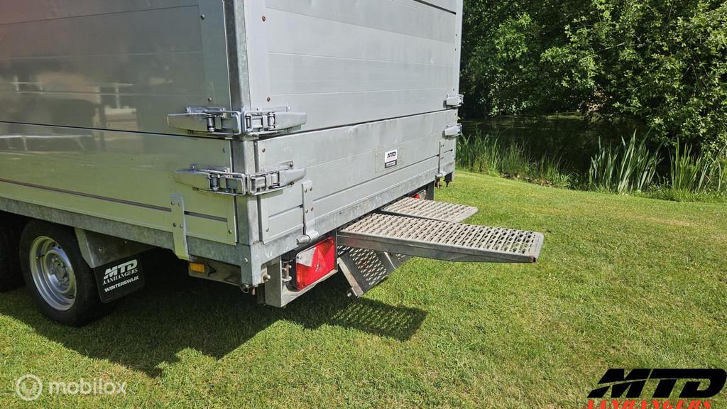 Anssems Elektrische 3 zijdige kipper hoge borden & oprijpl, Gebruikt