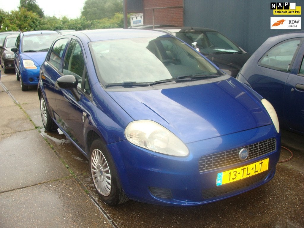 Fiat Grande Punto 1.4 Dynamic, Voorwielaandrijving, 4 cilinders, Grande Punto, Origineel Nederlands