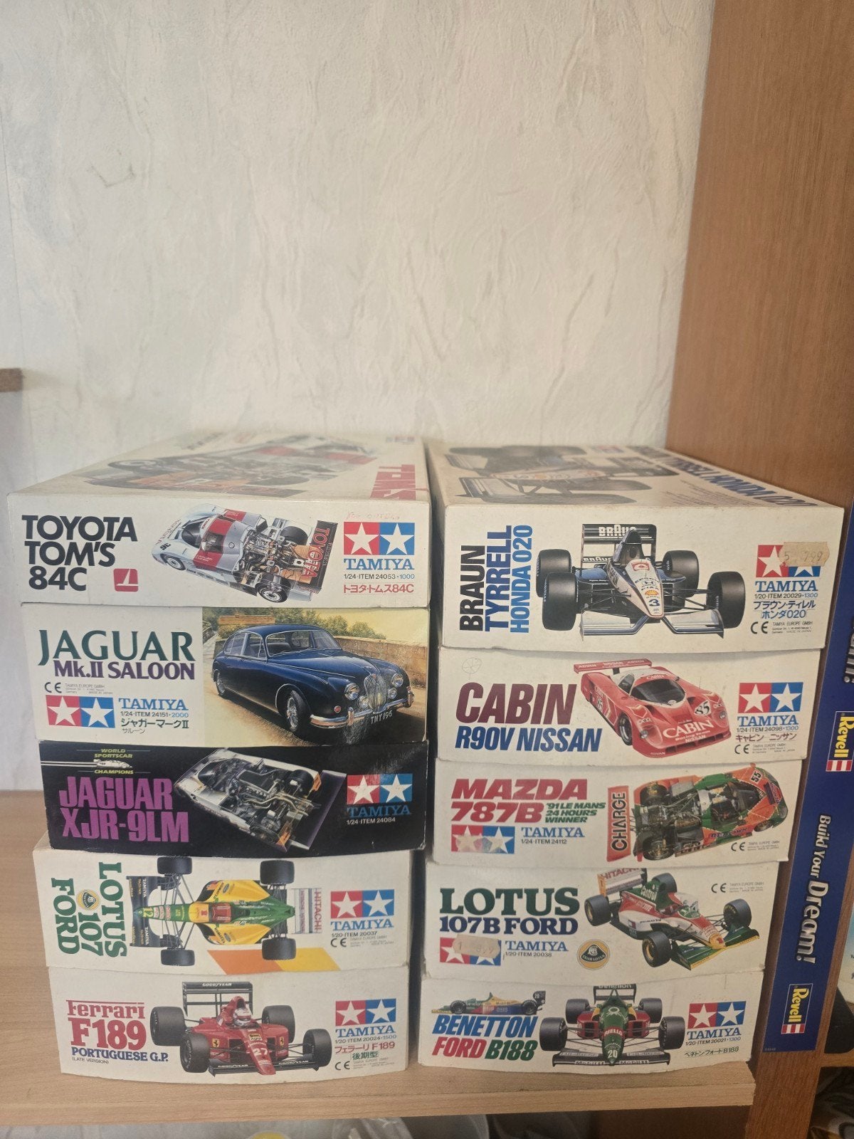10 Tamiya Modelbouw Pakketten - Auto's en Formule 1, Ophalen of Verzenden, Nieuw