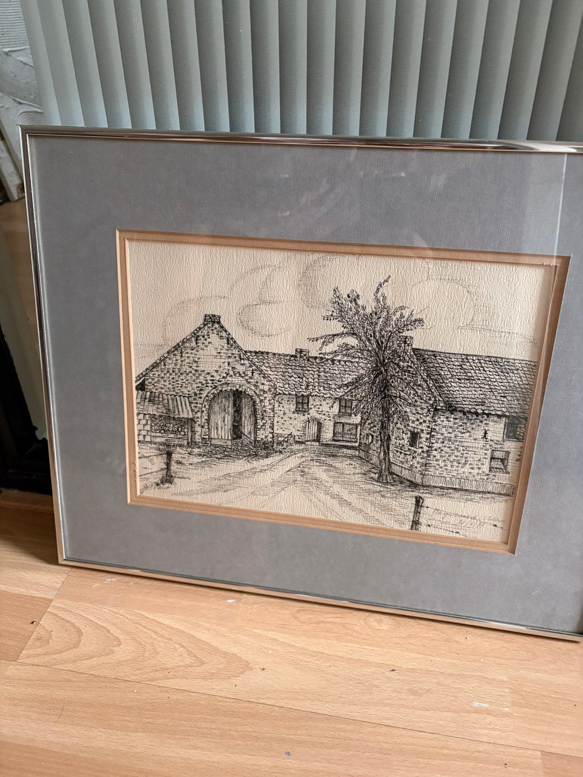 Originele pentekening van Rademakers Stokkem ‘77, Ophalen of Verzenden, Ets
