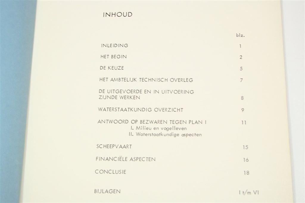 Dollardwerken — Nota Groninger Waterschapsbond 1973, Ophalen of Verzenden, Gelezen