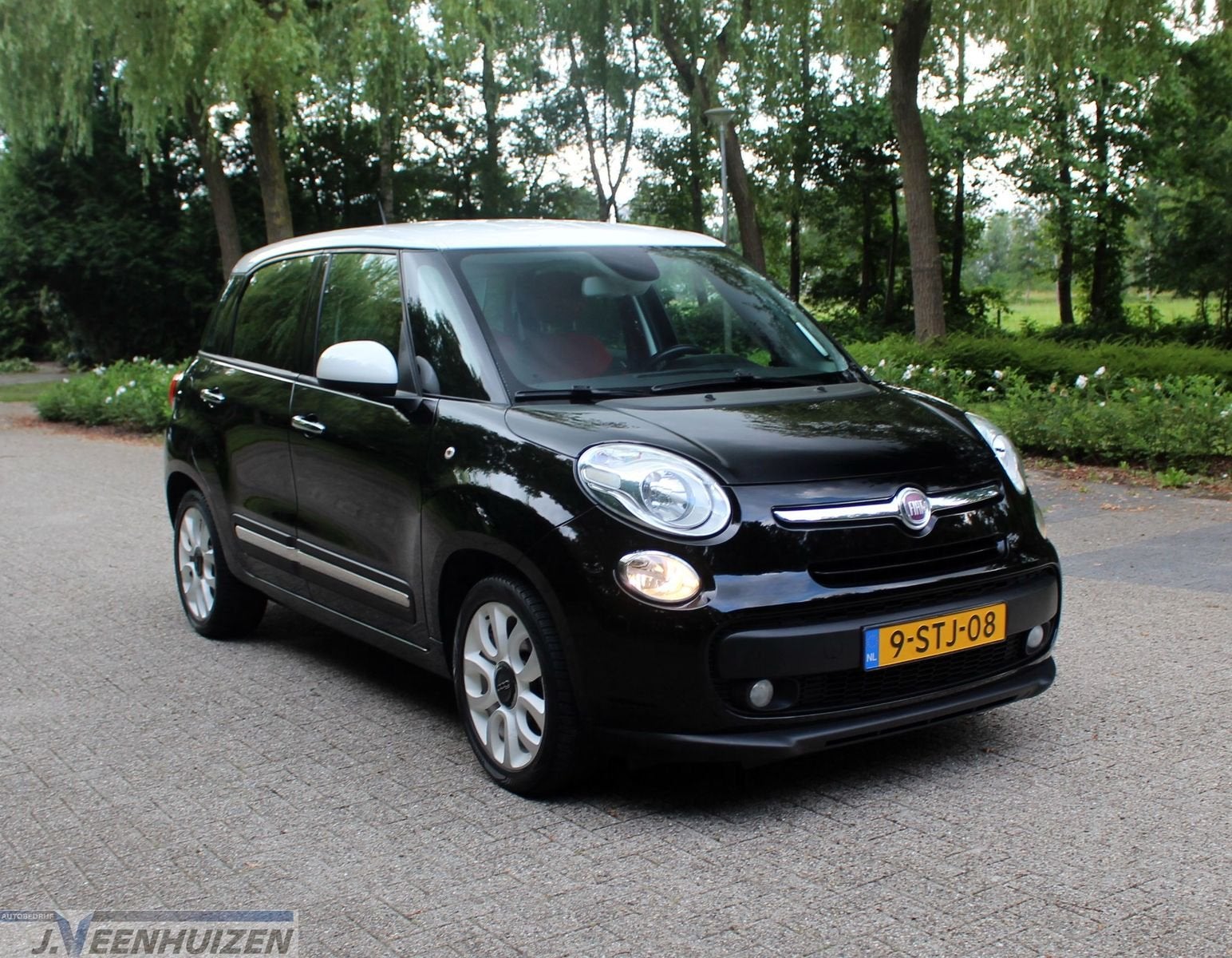 Fiat 500L 0.9 TwinAir Luxy ❄ Clima | Nette auto | Bj '13, Auto's, Fiat, Stof, Gebruikt, Euro 6, Zwart