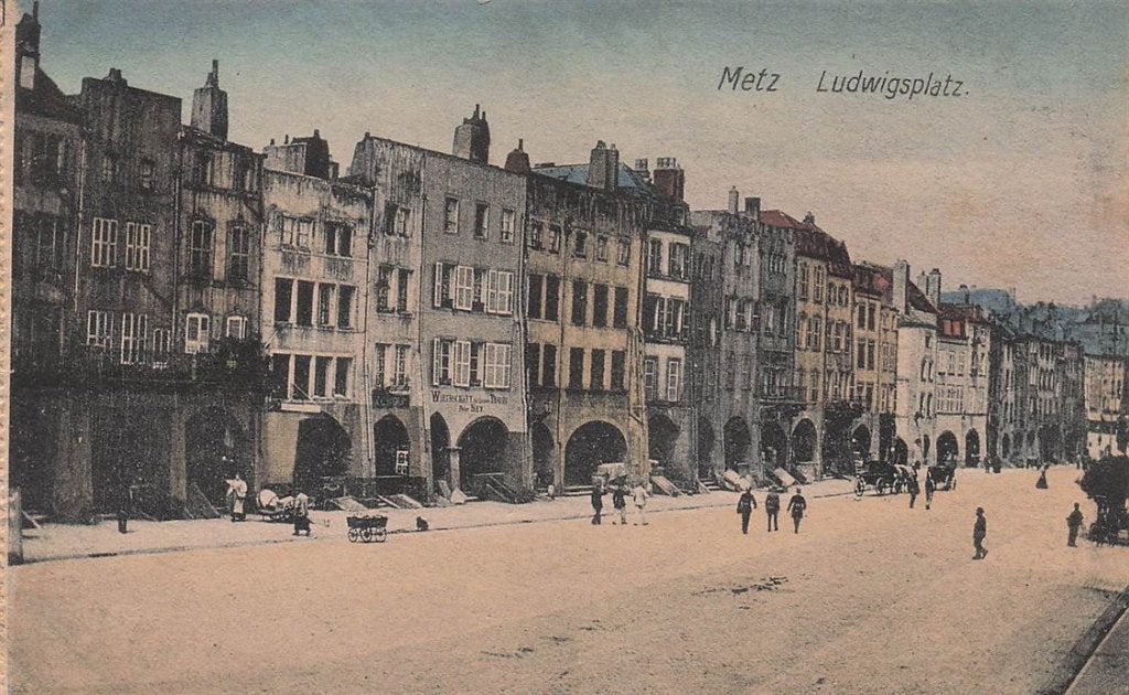 702-333-005 Metz Ludwigsplatz, Verzenden, Voor 1920, Frankrijk
