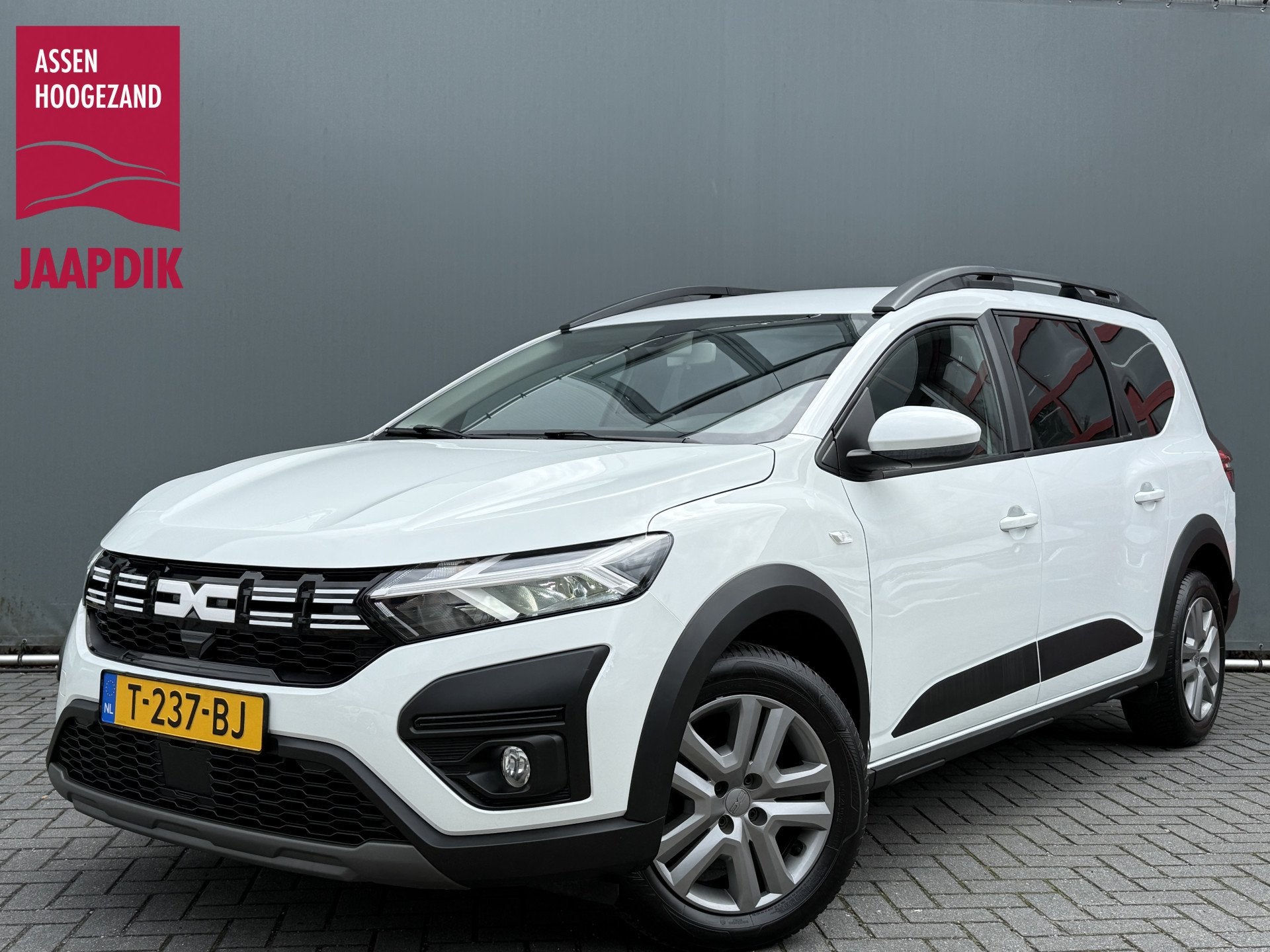 Dacia Jogger BWJ 2023 1.0 TCe 92 PK 100 ECO-G Expression 5p., Auto's, Voorwielaandrijving, Stof, Gebruikt, Met garantie (alle)