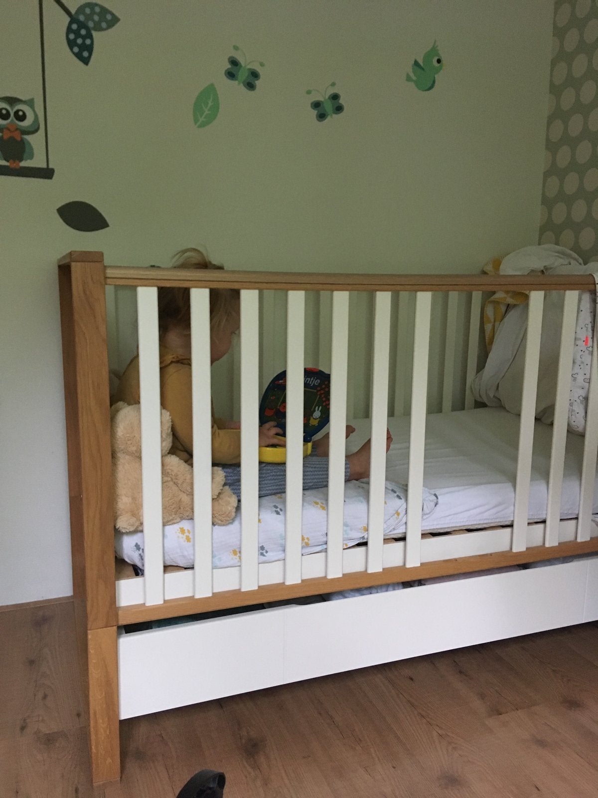 Meegroeibed Petite Amelie - baby tot peuter, Ophalen, Gebruikt, 70 tot 85 cm, 140 tot 160 cm