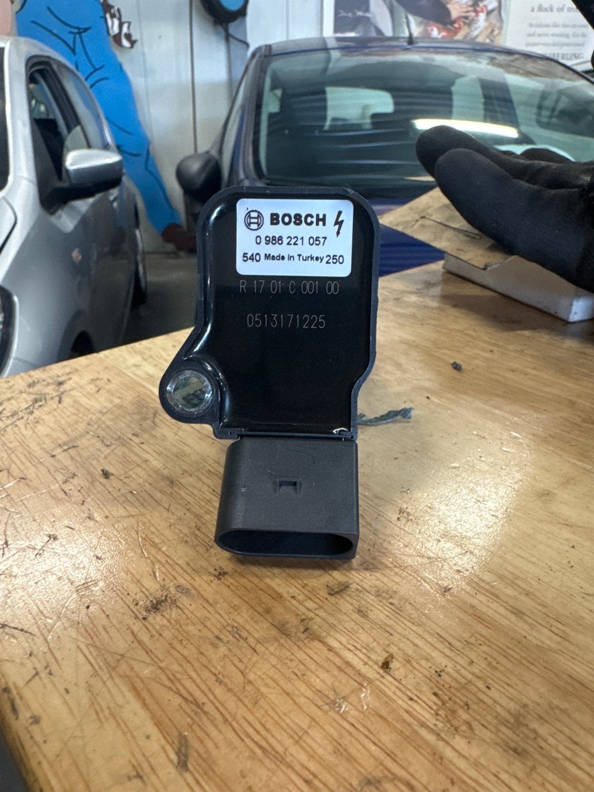 Bosch Bobine 0 986 221 057 voor VAG modellen, Ophalen of Verzenden, Gebruikt, Audi