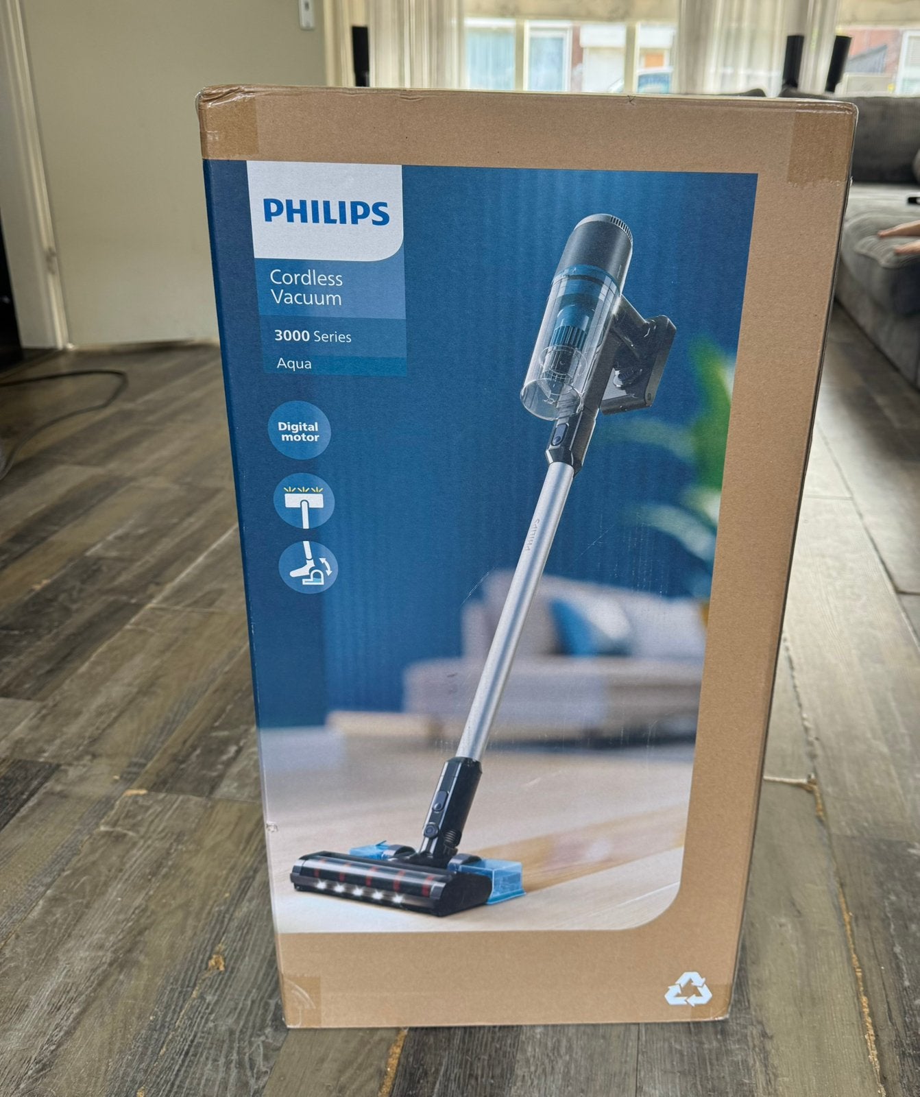 NIEUW! Philips Cordless Vacuum 3000 series Aqua, Ophalen, Nieuw