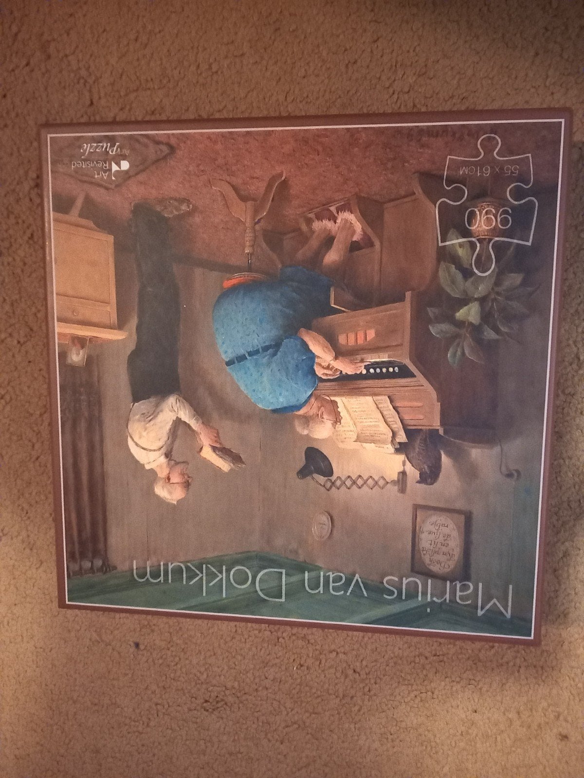 marius  van dokkum  puzzel.  990 stukjes, Hobby en Vrije tijd, Ophalen